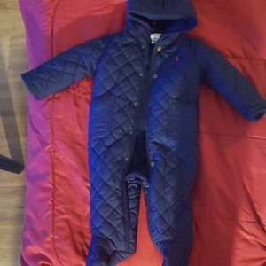 Baby Polo Ralph Luren Quilted Snow Suit